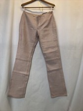 pink leather pants vintage brand vintage sz 12 straight leg