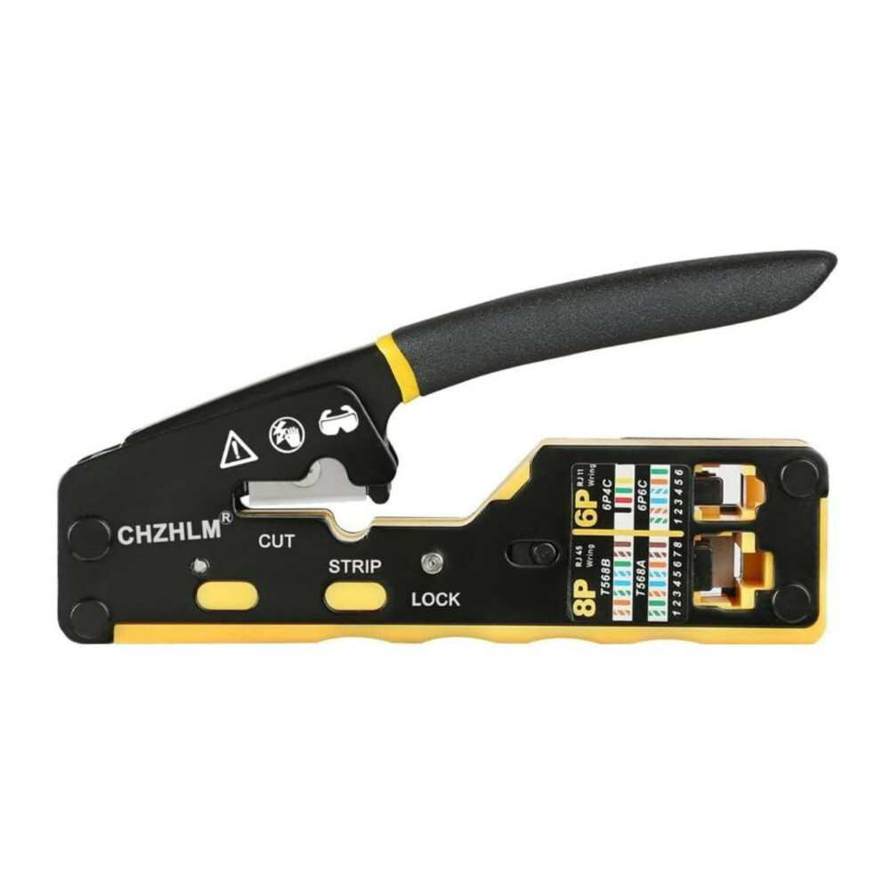 Комплект проходных мини-щипцов RJ45 для разъемов Cat7 Cat6 и Cat5 9990₽