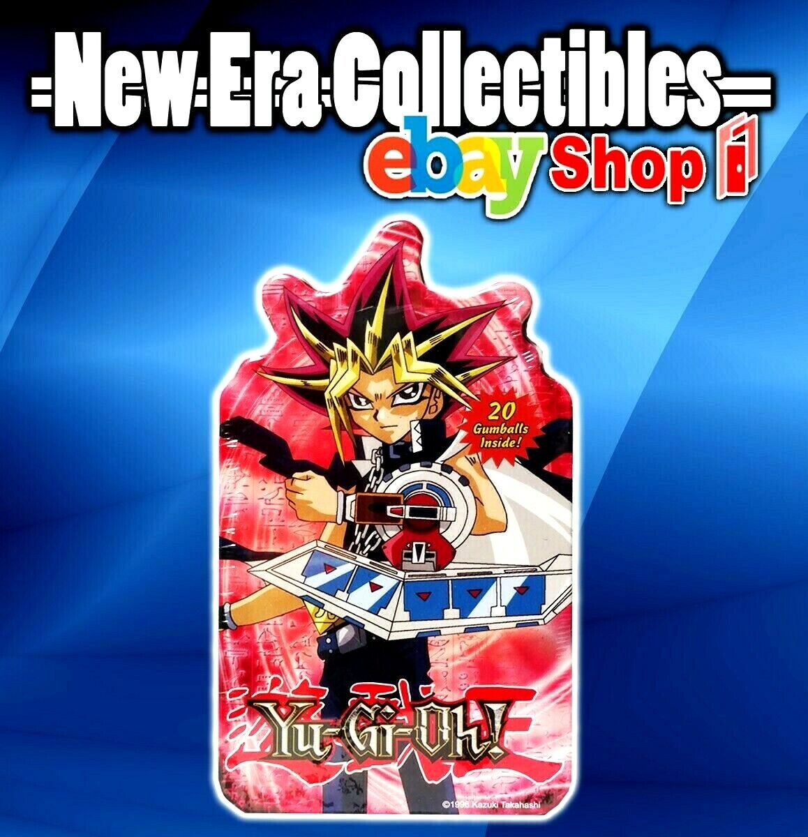 Yu-Gi-Oh! Gumball Card Carrying Case Toy Site 2005 Collectible Tin