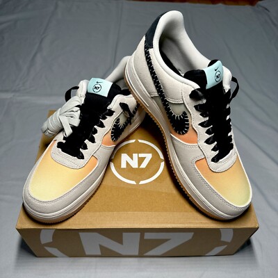 Air force '07 N7 Light Bone/ Black-Citron Tint Os Clair/Nuance