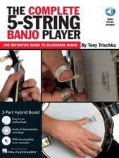 The Complete 5-String Banjo Player Sheet Music Book and Audio NEW 014007408