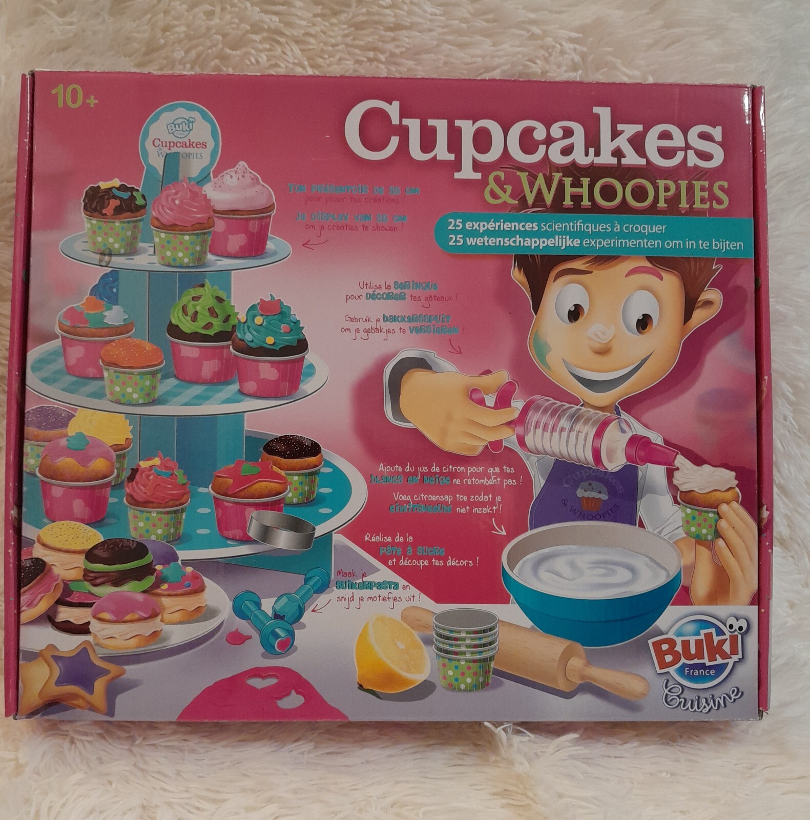 Livre Cupcakes & Whoopies pour faire aimer les sciences à vos enfants par la cuisine