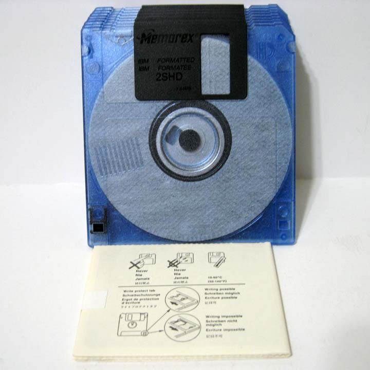 miu୨୧ 2ページ Memorex ® 2SHD Cool Disks PC Formatted 1.44 MB 3.5