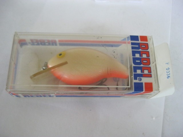 Leurre Vintage Rebel Wee R Squarebill Crankbait - Chrome Noir Ombre Argent