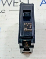 ITE QP1-B020 1 Pole 20 Amp 120/240V Plug in Circuit Breaker *Lot of 2*