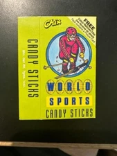 1992 CHIX WORLD SPORTS CANDY STICKS PACKETS