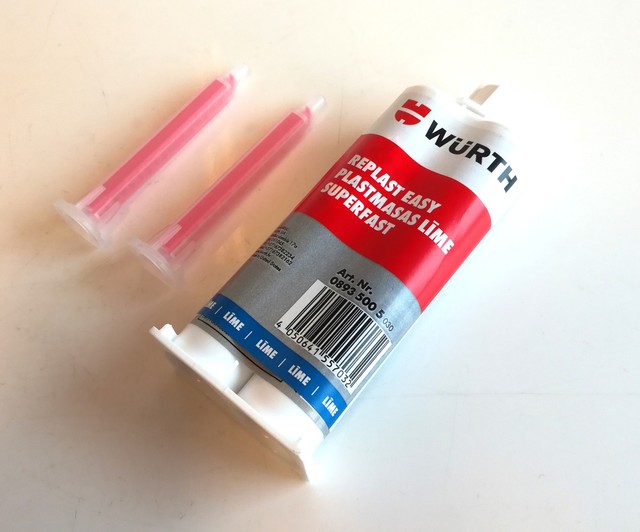 WURTH 08935005 Replast Easy Superfast 2k Plastic Repair Adhesive Black 50ml for sale online eBay