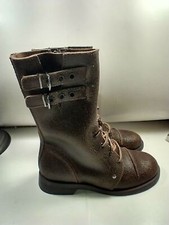 Gianni Bini Brown Combat Boots Women's sz 7.5M