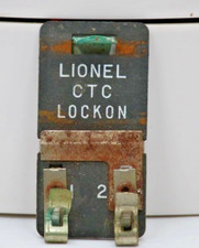 Discontinued LIONEL 12 CTC TRACK LOCKON CONNECTOR TERMINAL CLIP