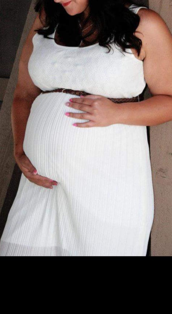 plus size lace maternity dress for photoshoot PinkBlush Light Pink Lace Plus Maternity Maxi Dress