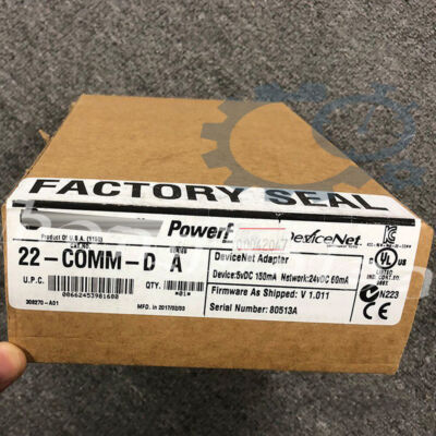 22-COMM-D AB Powerflex Devicenet Adapter Module New IN BOX Expedited#HT ...