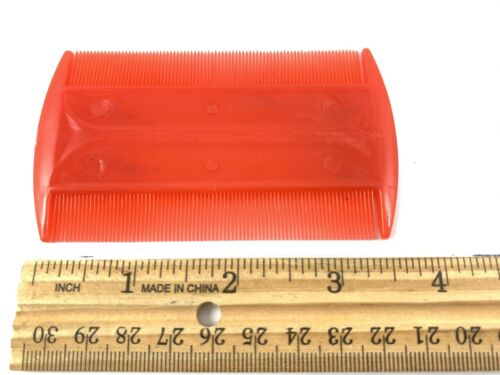 12 Pcs Lice Comb USA Fine Tooth Hair Adult Kids Pocket Flea Nit Tick pet cat dog - Picture 6 of 8