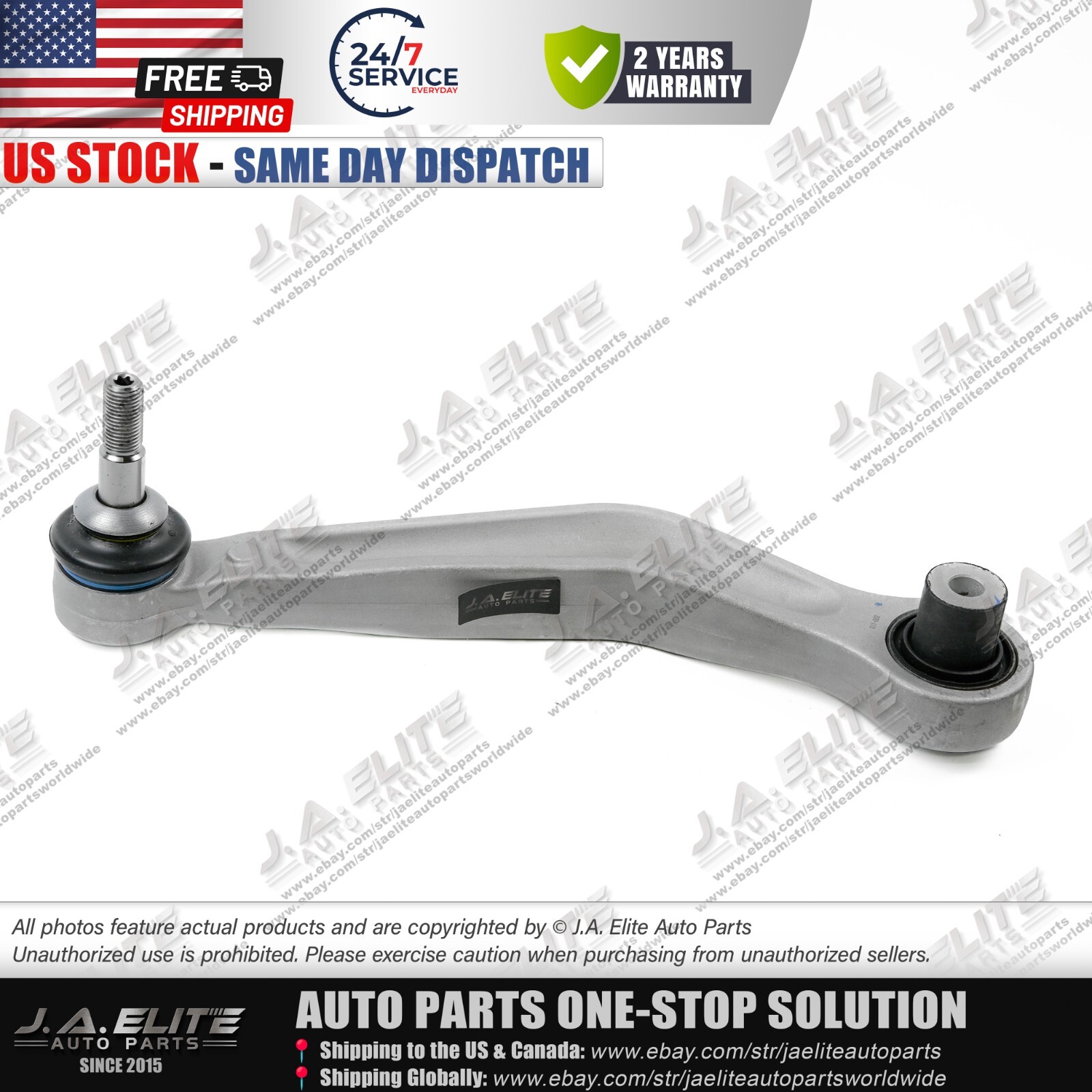 Left Rear Upper Control Arm fits Rolls-Royce Phantom, 33326770757
