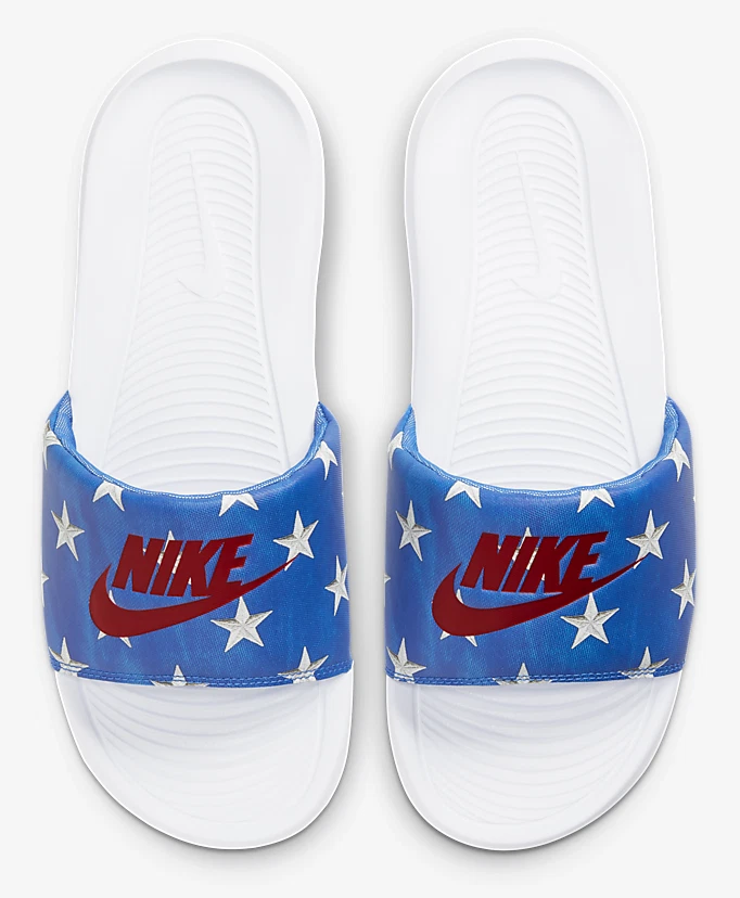 NIKE sandali ciabatte slide donna Victori One PRINT nuovi taglia 9
