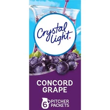 Crystal Light Concord Grape Drink Mix (6 Pitcher Packets)