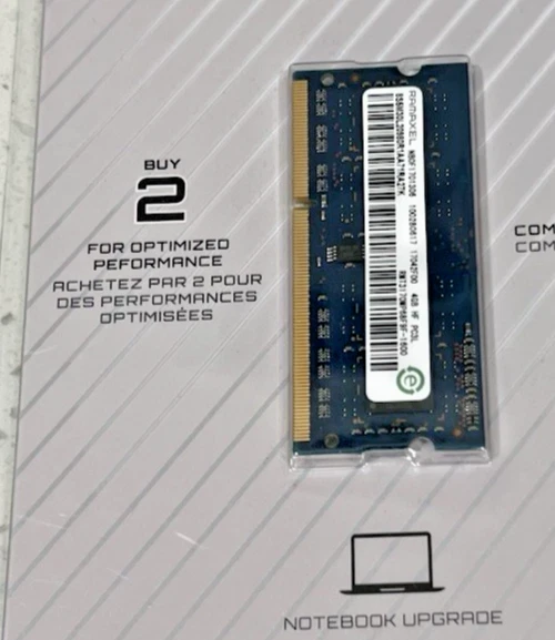 Ramaxel 4GB PC3-12800S DDR3-1600 MHz SoDIMM RAM Memory 204Pin fuzzguard fuzzguar - Image 2 of 4