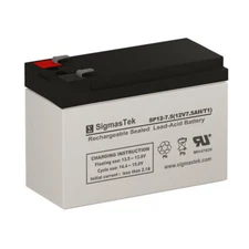 SigmasTek SP12-7.5 F1 Battery (12V 7.5AH Terminal F1)