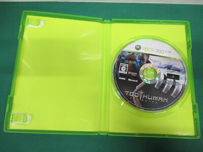 Jeu XBOX 360 - TOO HUMAN - Version Complète (EN/JAP) - En Très Bon état