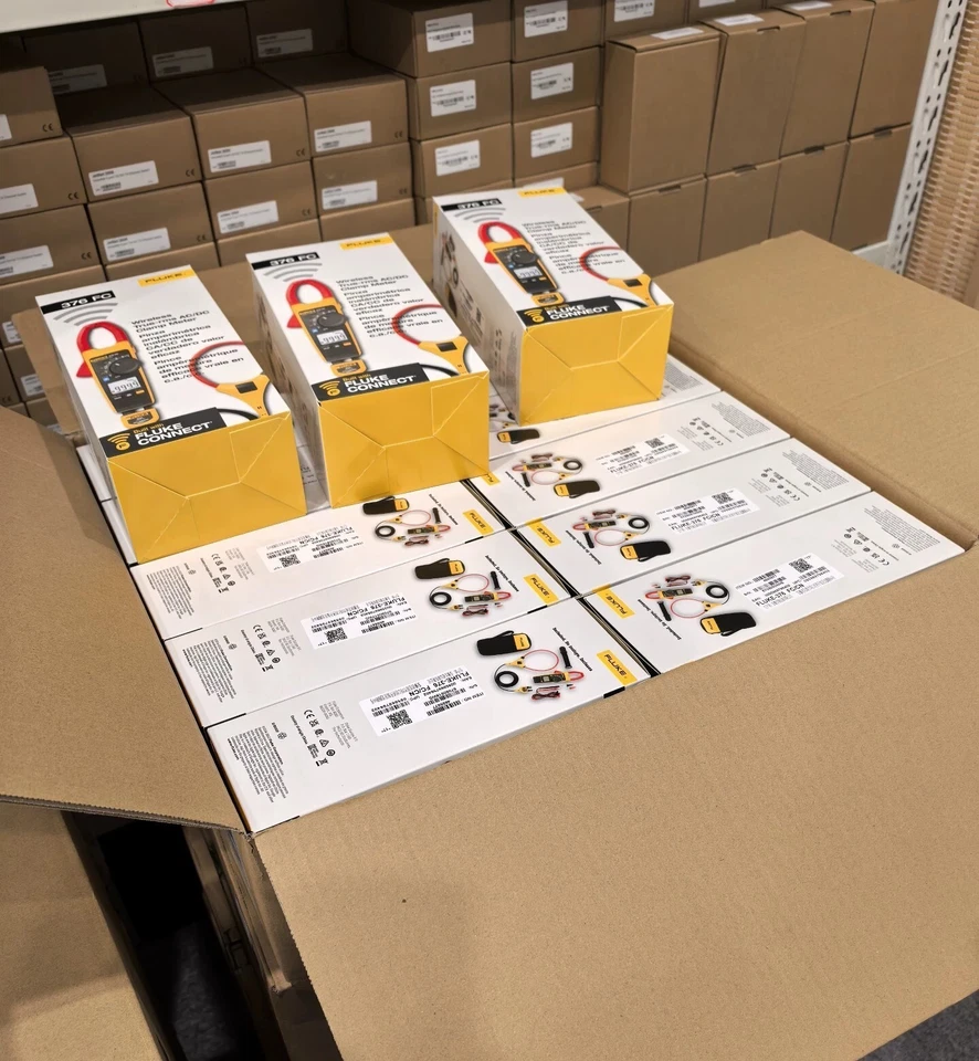 1PC NEW in Box Fluke 376 FC True-RMS AC/DC Clamp Meter  By DHL or FedEx - Image 2 of 4