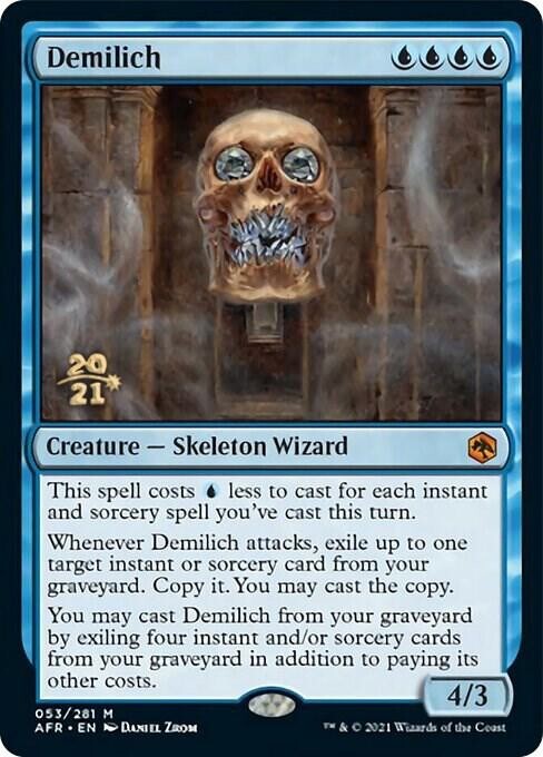 FOIL Demilich - Prerelease Cards (PRE)