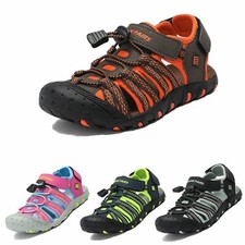 Girls Boys Kids Athletic Sandals Closed Toe Hiking Walking Beach Sandals