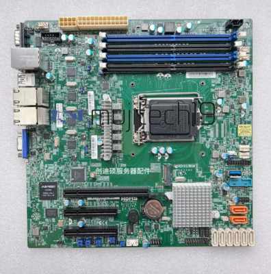 New Supermicro X11SSH-LN4F Micro-ATX Socket LGA1151 Motherboard