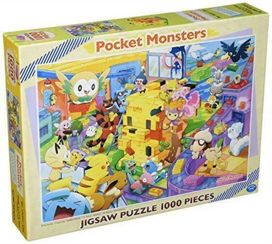 1000T piece jigsaw puzzle Pokemon Let's make it together