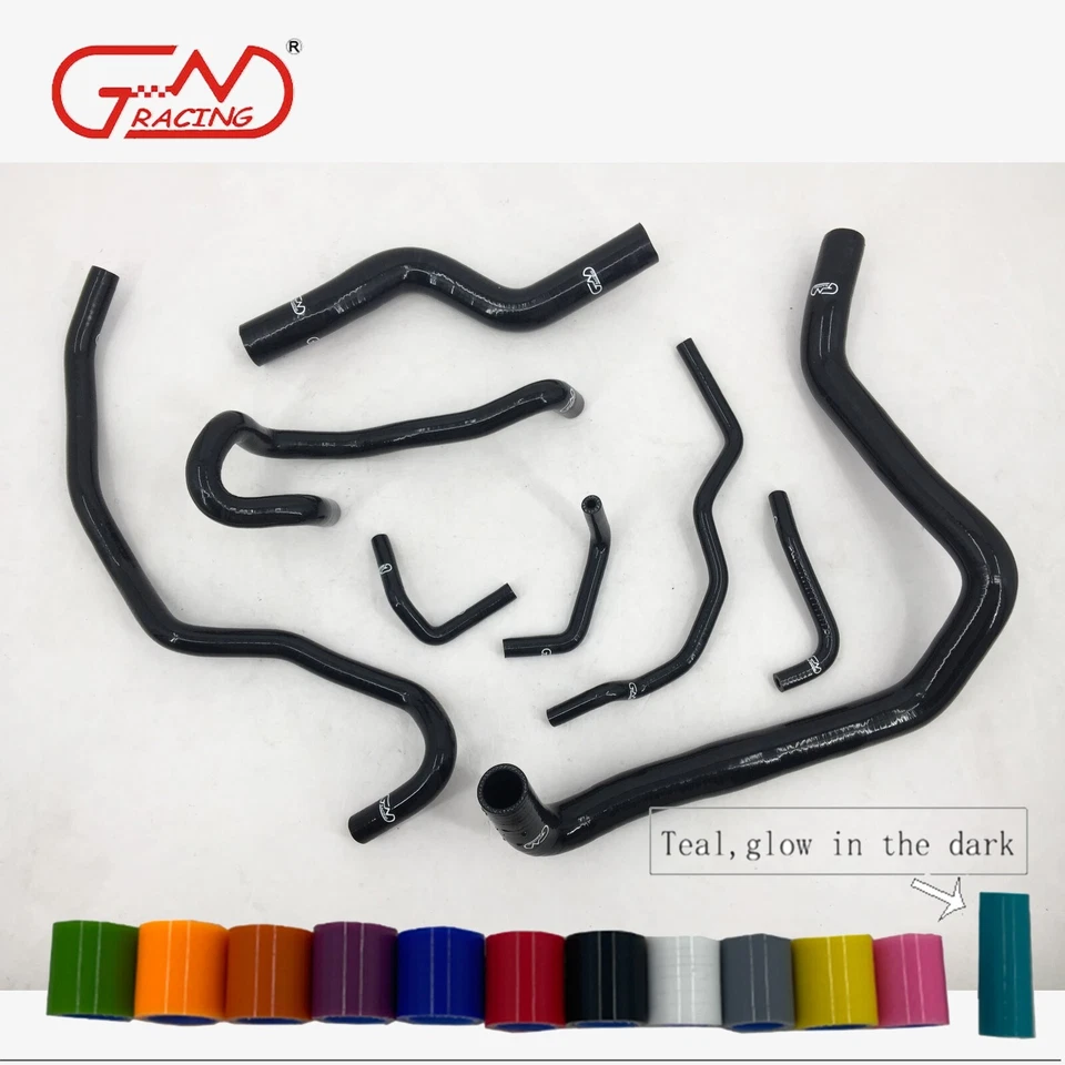 Fit 94-97 Honda Accord CD5 CD7 CD9 F22B MK6 Silicone Radiator Coolant Hoses Kit - Image 2 of 4