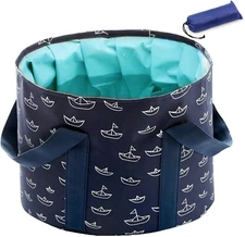 Collapsible Bucket for Soaking Feet, Portable Travel Foot Bath Tub, Foot Soaking