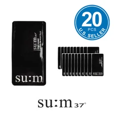 SU:M 37 Bright Award Bubble-De Mask Black 4ml x 20pcs (80ml) Detox Mask 