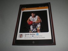 Danilo Barthel Basketball signed signiert autograph Autogramm auf Autogrammkarte
