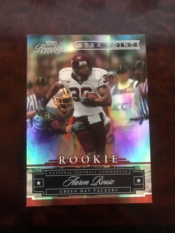 2007 Playoff Prestige Xtra Points Red #236 Aaron Rouse/100 - NM-MT