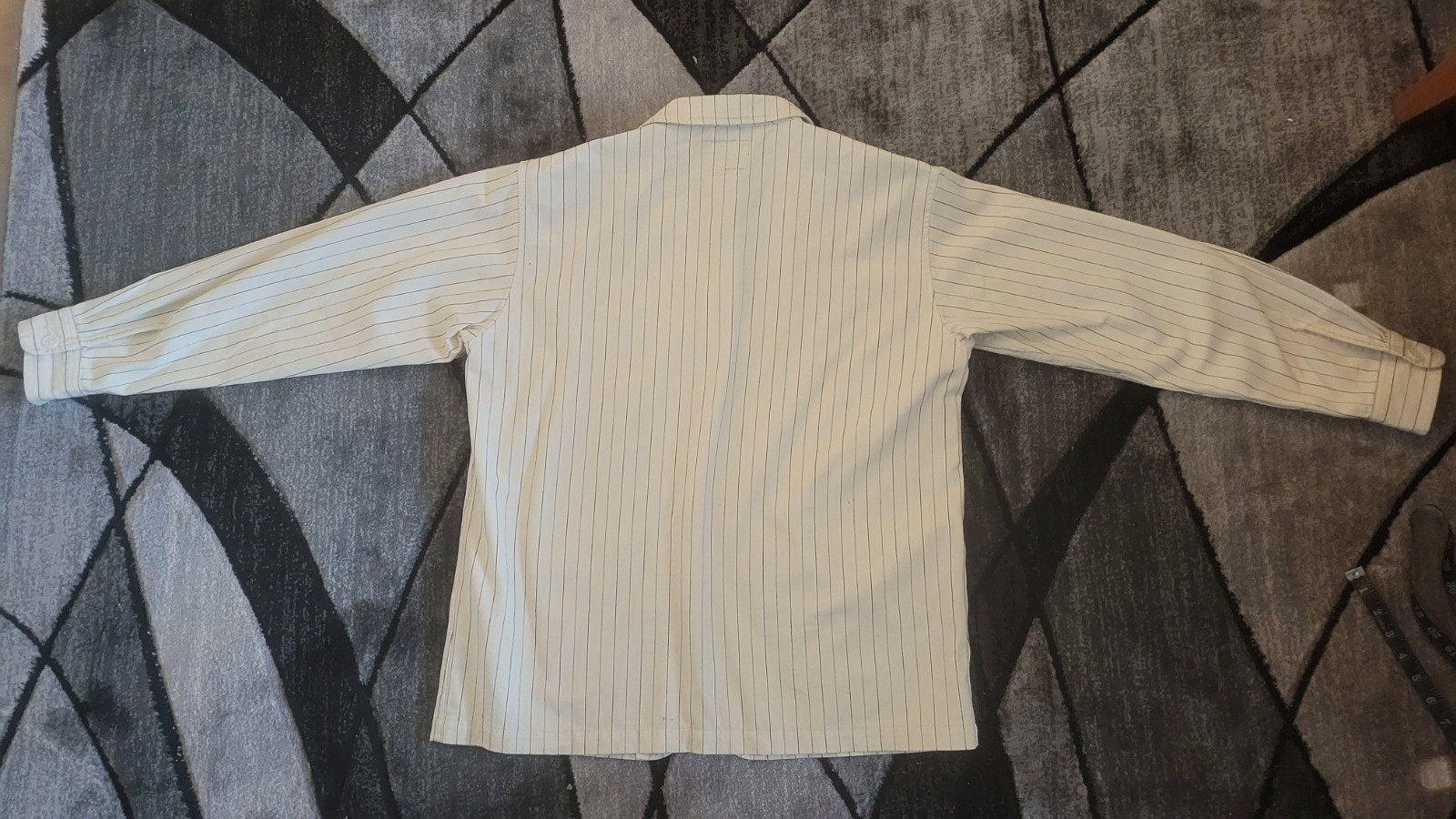 BEAMS PLUS | Herringbone work jacket | L | Men Cotton Ivory | Near Mint | Japan