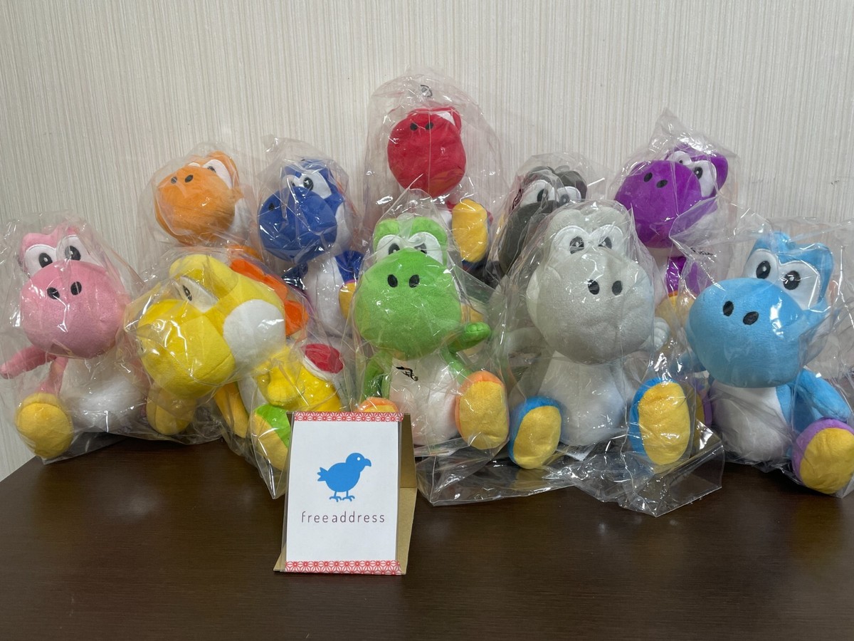 yoshiiiページ　セット売り 10 Colors Yoshi Plush Doll Set Stuffed Toy ALL STAR COLLECTION | eBay