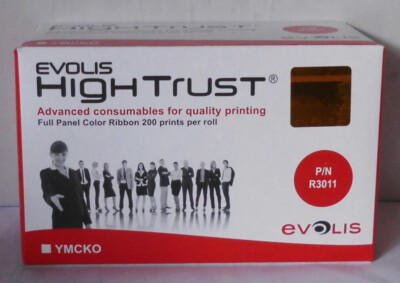 Evolis High Trust R3011 Panel Color Ribbon 200 für Pebble4 Dualys3 Securion OVP