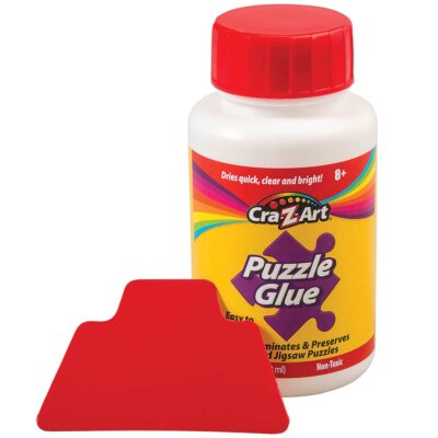 Jigsaw Puzzle Glue with Applicator - Saves, Laminates and Preserves Finished ...