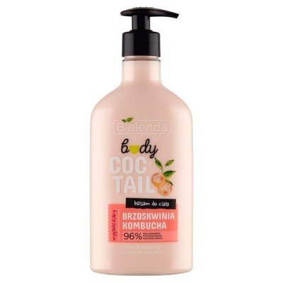 Bielenda Body Cocktail Glättender Körperbalsam Pfirsich & Kombucha 400 ml