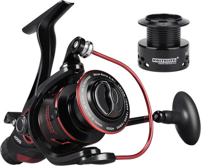 Sharky Baitfeeder III Spinning Reel 10+1 Shielded Stainless Steel BB - Carbon Fi