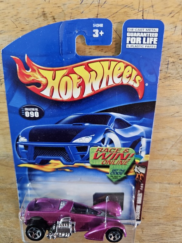 Hot Wheel Screamin' Hauler, Purple; 2002 Spectraflame II Series 4/4, # 090
