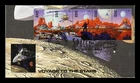 US COVER SPACE DISCOVERY VOYAGE TO THE STARS FDC STRIP OF 5 ALL OVER FLEETWOOD
