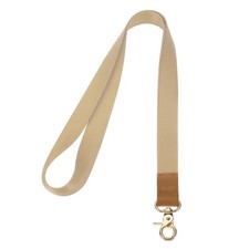 Neck Lanyard, 1 Set Long ID Badge Lanyard with Lobster Clasp, Khaki