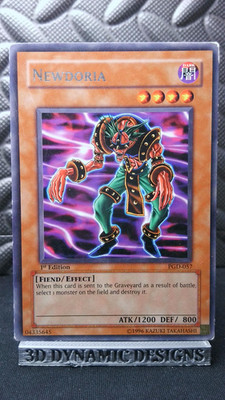 | Yugioh Newdoria PGD-057 1st Edition Rare Pharaonic Guardian PL   |