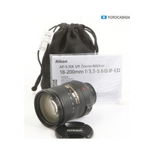 Nikon AF-S 3,5-5,6/18-200 IF ED VR DX + Sehr ...