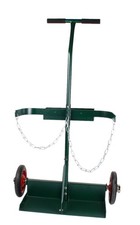 Flaschen-Transportwagen 2 Flaschen a 20 Liter - zerlegbar - 53x105x32cm grün