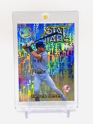 2000 Own The Game Refractor STAT STARS Derek Jeter. OTG1
