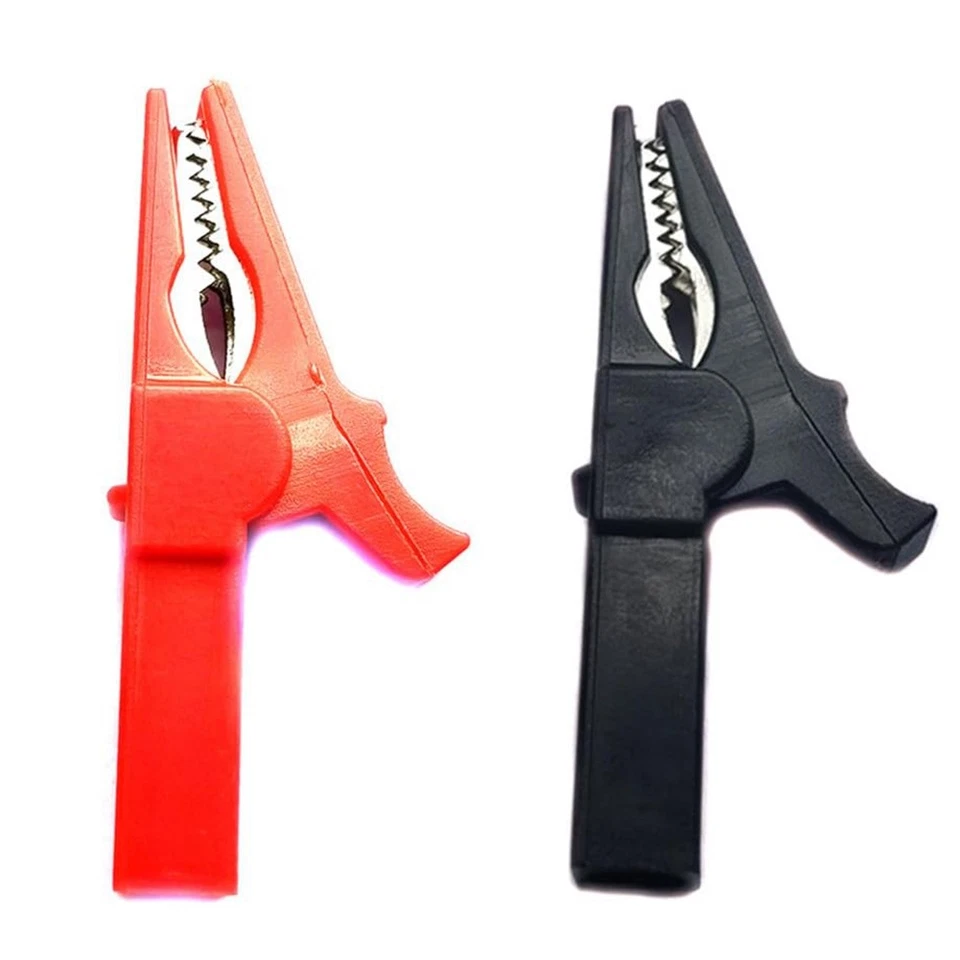 Pack de 10 Pinzas Cocodrilo 1000V 32A Pinzas Aislantes Completos Alto Rendimiento para 2896 - Imagen 4 de 4