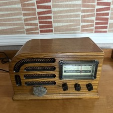 Vintage Winston Select Thomas Model 1940 Radio WORKS  Cassette UNTESTED