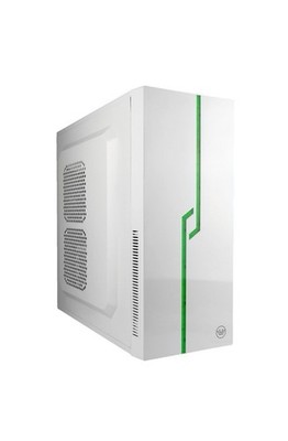 Lineage White Mid Tower LED ATX / Micro-ATX Desktop PC AC-CC-0023 Computer Case