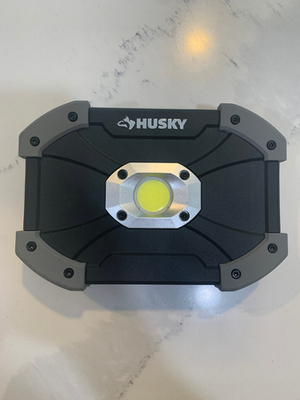 #ad Husky 1500 Lumen Rechargeable LED Work Light K40067 $31.99