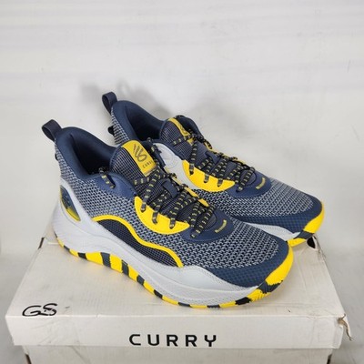 Size 10 Men / 11.5 Wom - Under Armour Curry 3Z 24 - Downpour Gray